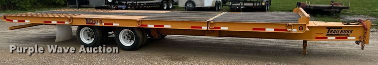image for item EH6644 2016 TrailBoss tilt deck equipment trailer