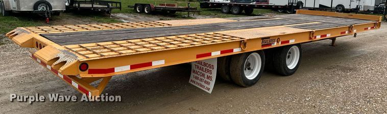 image for item EH6644 2016 TrailBoss tilt deck equipment trailer