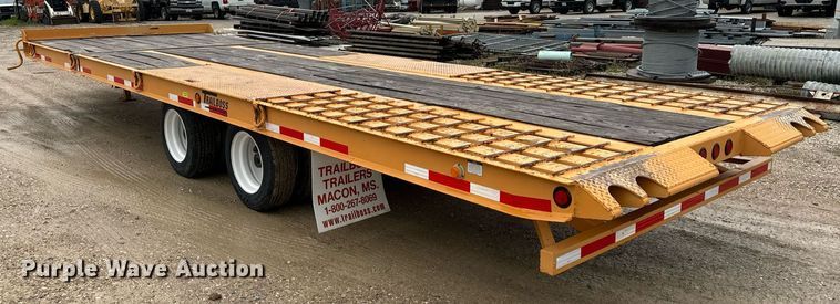 image for item EH6644 2016 TrailBoss tilt deck equipment trailer