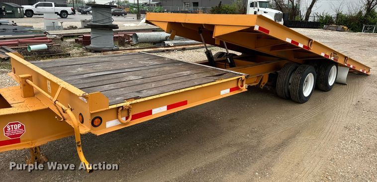 image for item EH6644 2016 TrailBoss tilt deck equipment trailer