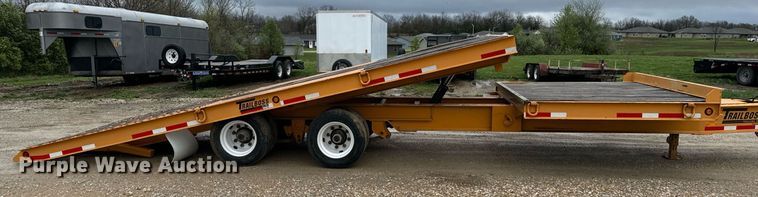 image for item EH6644 2016 TrailBoss tilt deck equipment trailer