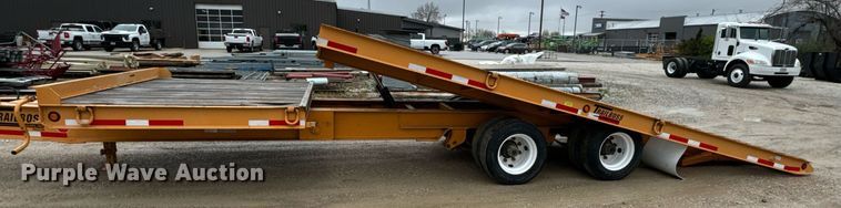 image for item EH6644 2016 TrailBoss tilt deck equipment trailer