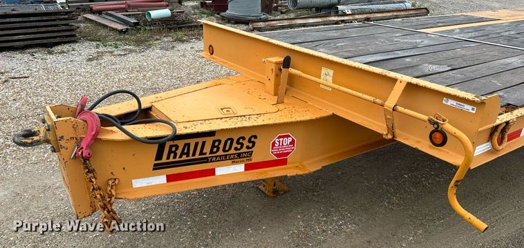 image for item EH6644 2016 TrailBoss tilt deck equipment trailer