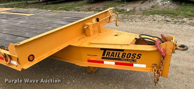 image for item EH6644 2016 TrailBoss tilt deck equipment trailer