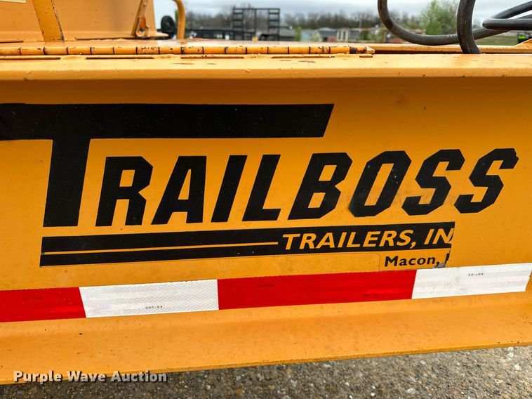 image for item EH6644 2016 TrailBoss tilt deck equipment trailer