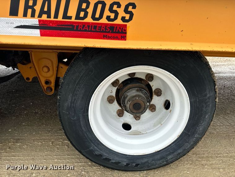 image for item EH6644 2016 TrailBoss tilt deck equipment trailer