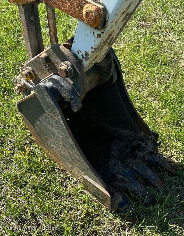 image for item EH6649 Bobcat 709FDS skid steer backhoe