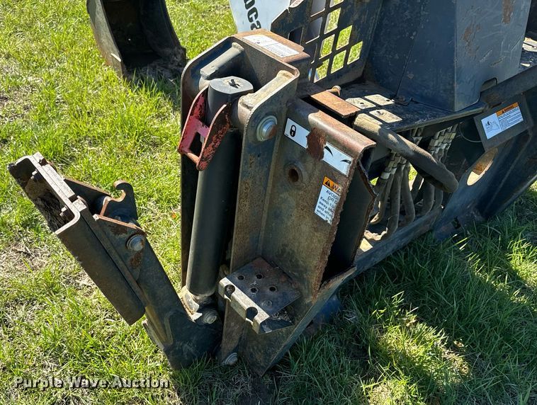 image for item EH6649 Bobcat 709FDS skid steer backhoe