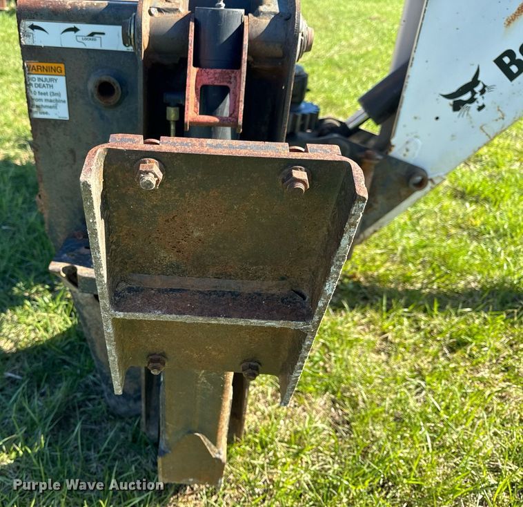 image for item EH6649 Bobcat 709FDS skid steer backhoe