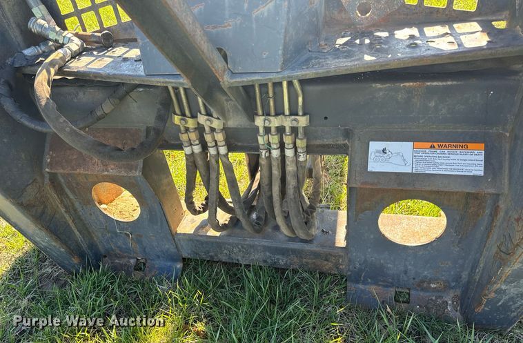 image for item EH6649 Bobcat 709FDS skid steer backhoe