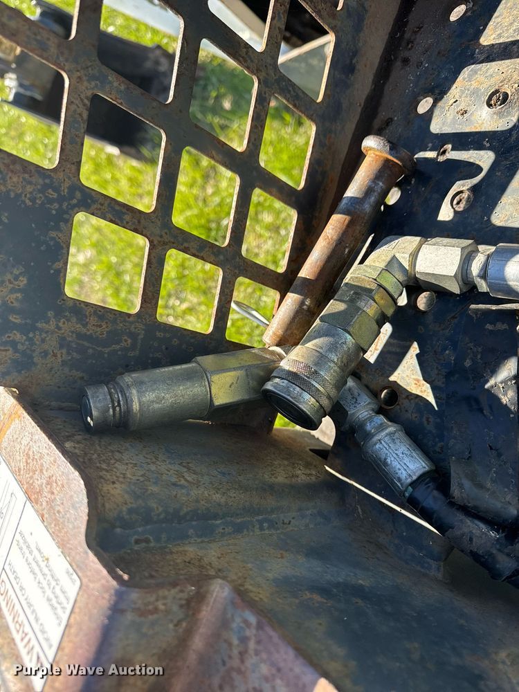 image for item EH6649 Bobcat 709FDS skid steer backhoe