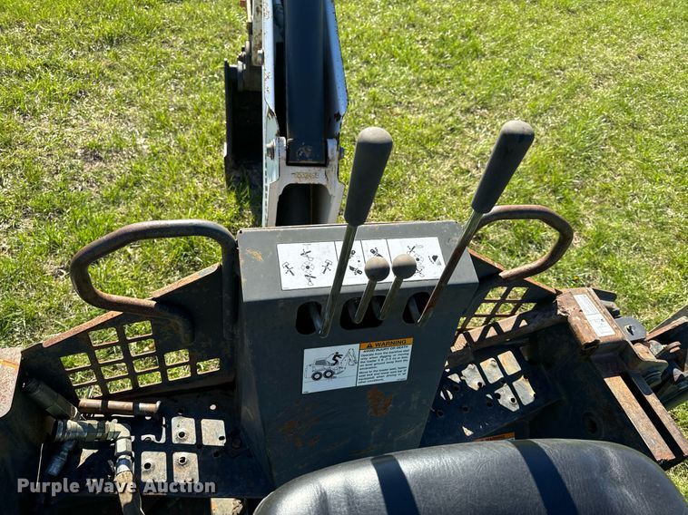 image for item EH6649 Bobcat 709FDS skid steer backhoe