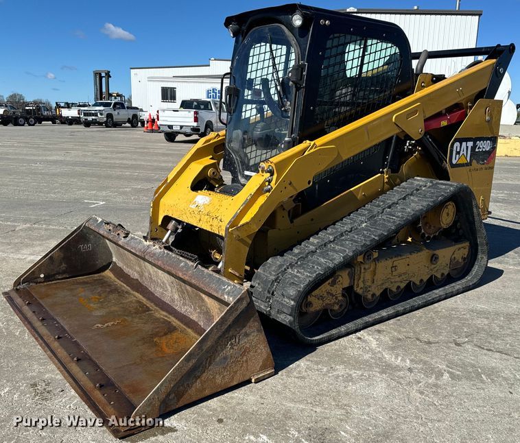 image for item EH6650 2019 Caterpillar 299D2 tracked skid steer loader