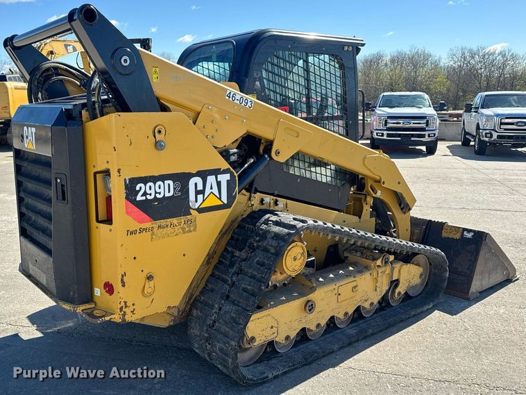 image for item EH6650 2019 Caterpillar 299D2 tracked skid steer loader