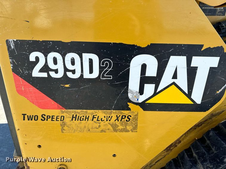 image for item EH6650 2019 Caterpillar 299D2 tracked skid steer loader