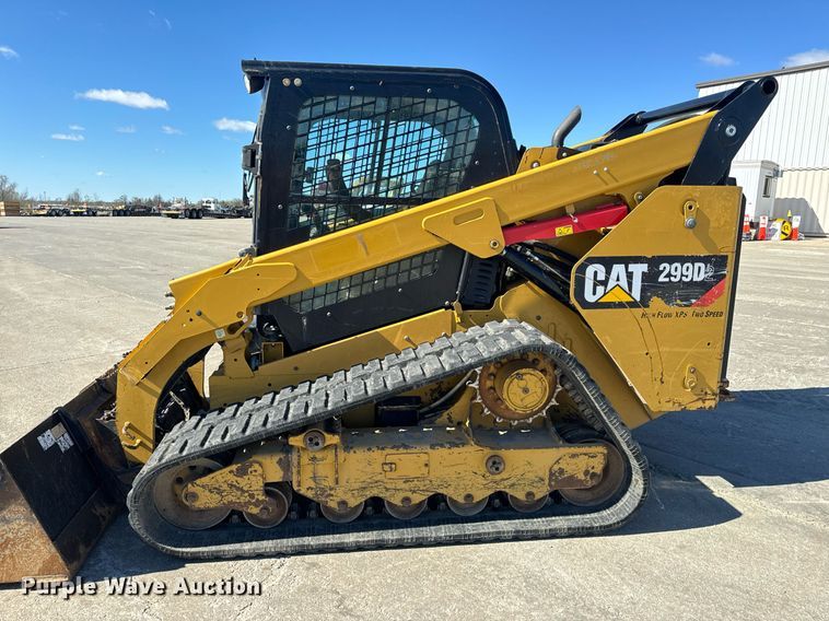 image for item EH6650 2019 Caterpillar 299D2 tracked skid steer loader