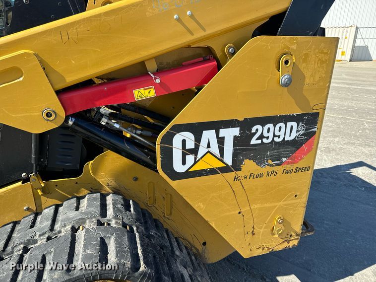 image for item EH6650 2019 Caterpillar 299D2 tracked skid steer loader
