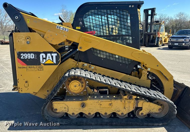 image for item EH6650 2019 Caterpillar 299D2 tracked skid steer loader