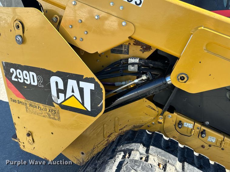 image for item EH6650 2019 Caterpillar 299D2 tracked skid steer loader