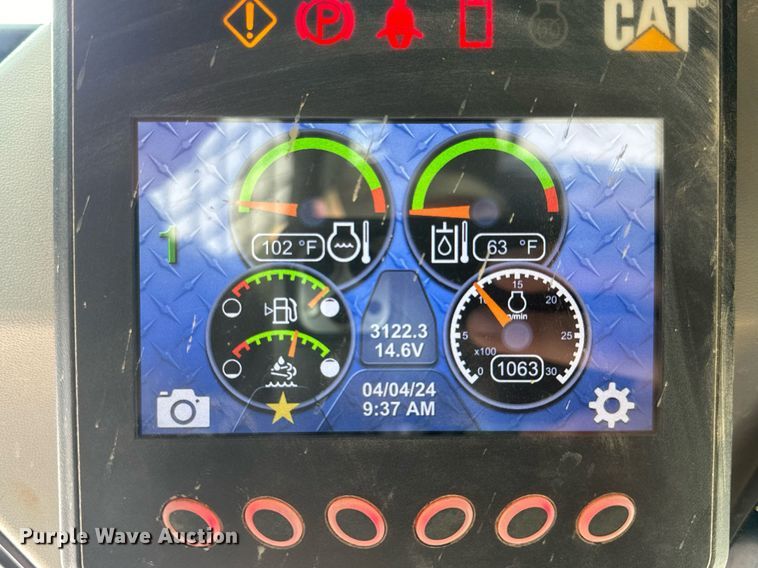 image for item EH6650 2019 Caterpillar 299D2 tracked skid steer loader