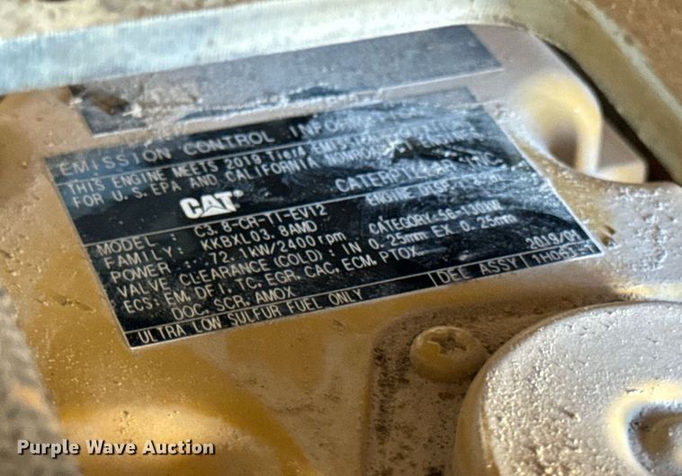 image for item EH6650 2019 Caterpillar 299D2 tracked skid steer loader