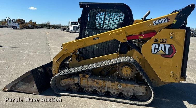 image for item EH6651 2019 Caterpillar 299D3 tracked skid steer loader