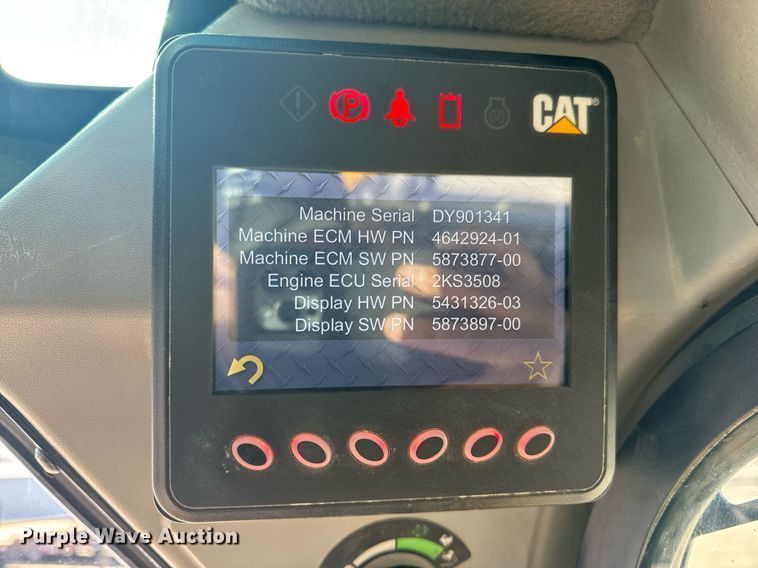 image for item EH6651 2019 Caterpillar 299D3 tracked skid steer loader