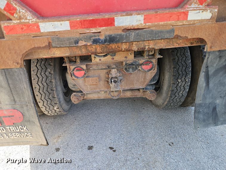 image for item EI3628 1995 White GMC Autocar dump truck