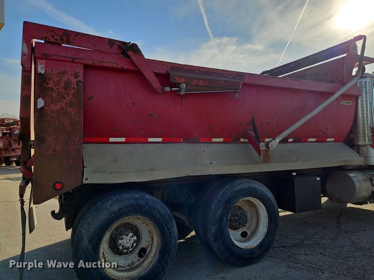 image for item EI3628 1995 White GMC Autocar dump truck