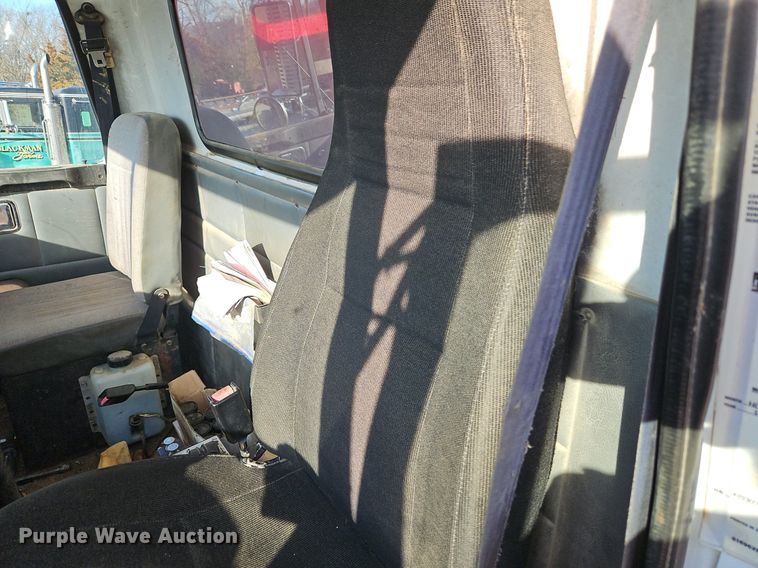 image for item EI3628 1995 White GMC Autocar dump truck