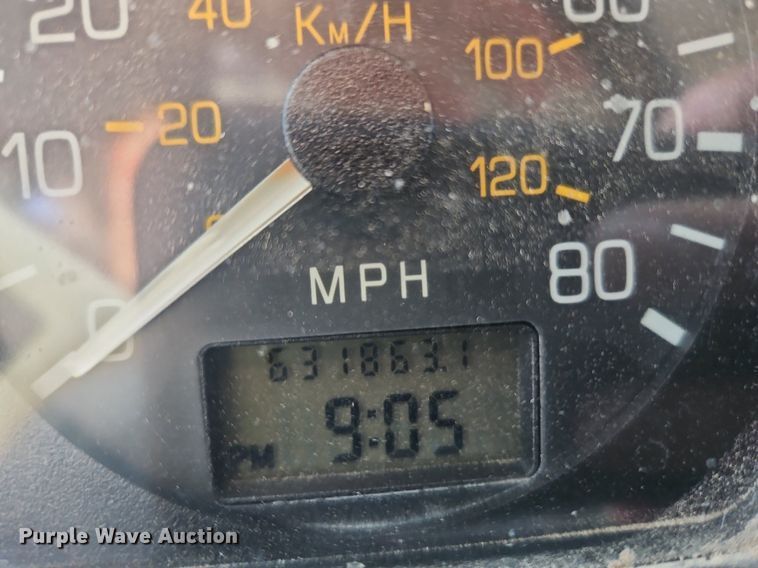 image for item EI3628 1995 White GMC Autocar dump truck