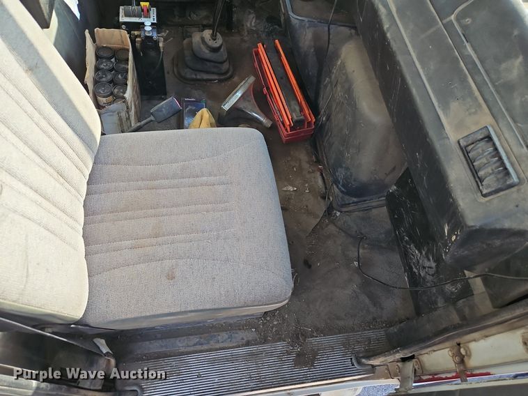 image for item EI3628 1995 White GMC Autocar dump truck