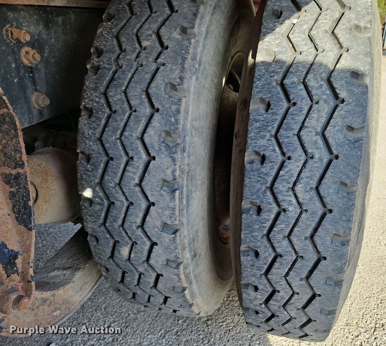 image for item EI3628 1995 White GMC Autocar dump truck