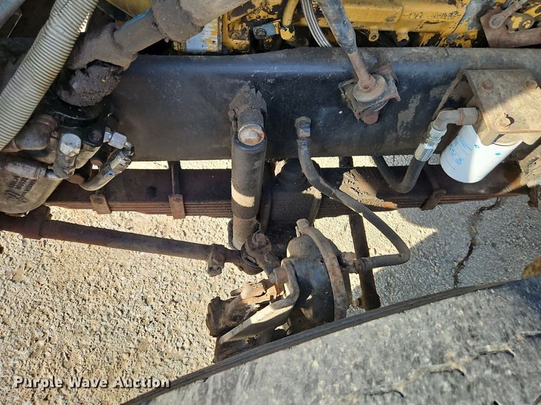 image for item EI3628 1995 White GMC Autocar dump truck