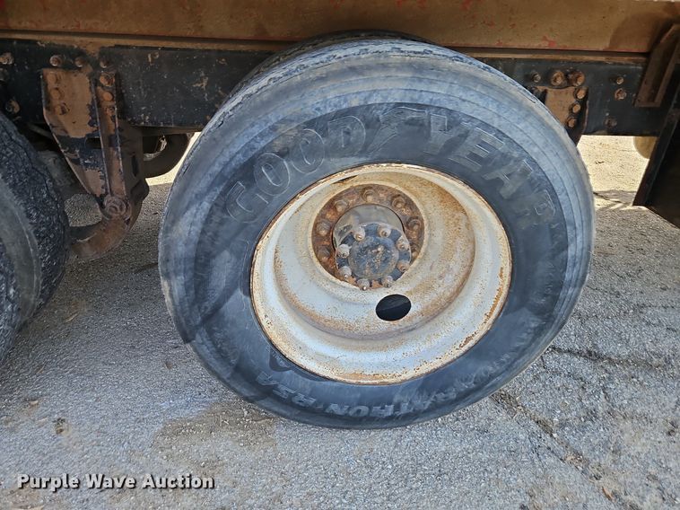 image for item EI3628 1995 White GMC Autocar dump truck