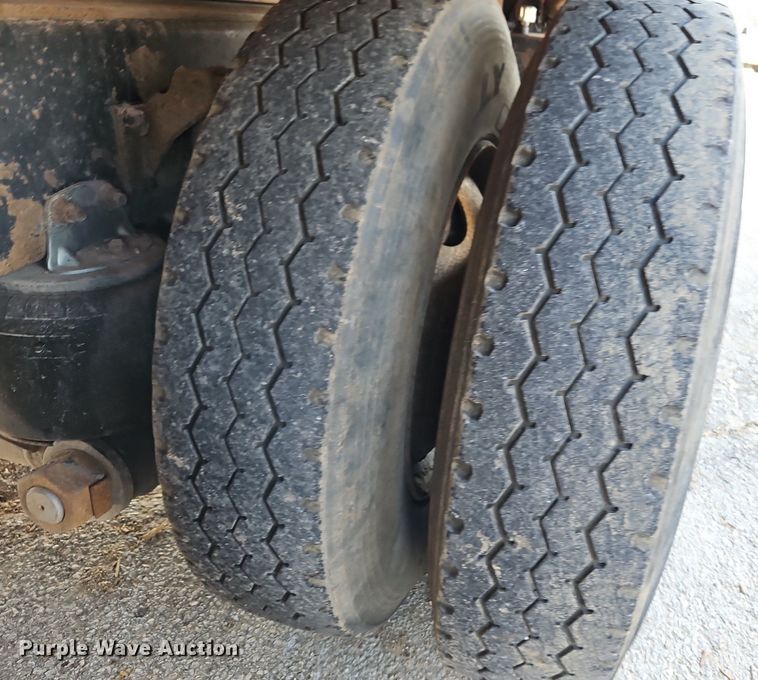 image for item EI3628 1995 White GMC Autocar dump truck