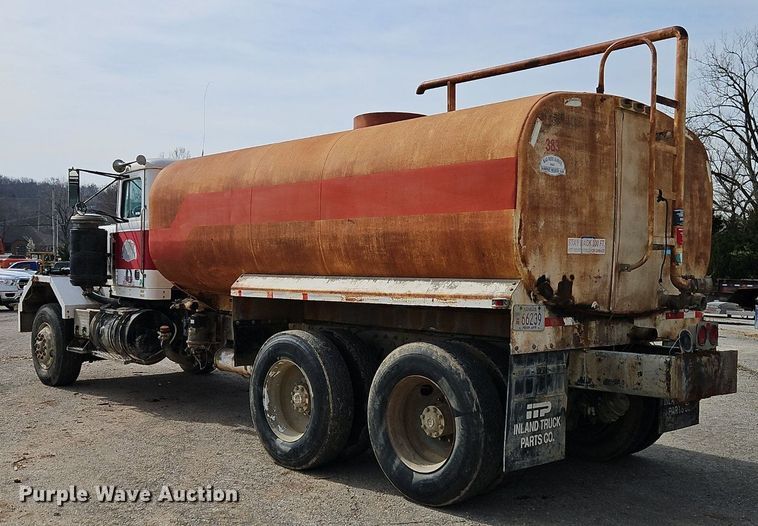 image for item EI3630 1980 Autocar DC9364F water truck