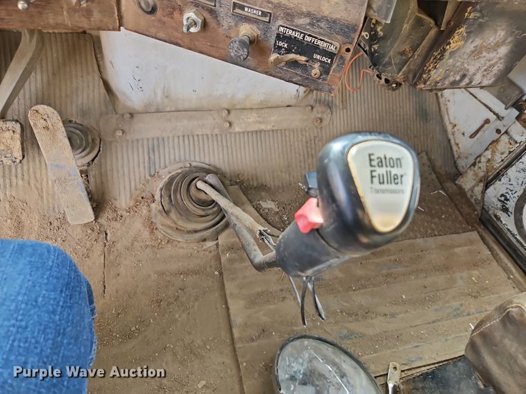 image for item EI3630 1980 Autocar DC9364F water truck