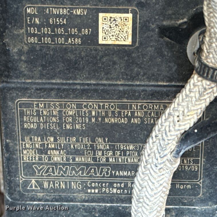 image for item EJ0361 2020 Gehl RT135 tracked skid steer loader