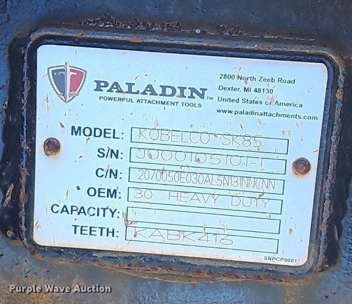 image for item EJ6124 (3) backhoe buckets