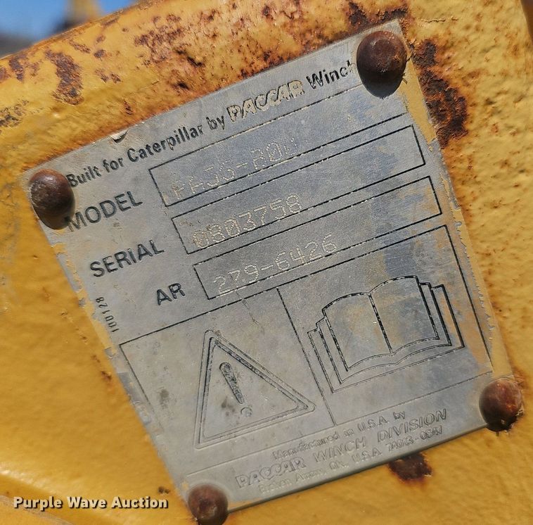 image for item EJ6144 Paccar  PA36-B00 winch