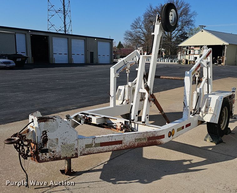 image for item EJ6159 1992 Kiefer ICH reel trailer