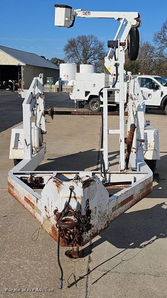 image for item EJ6159 1992 Kiefer ICH reel trailer