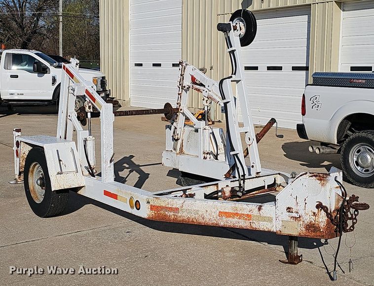 image for item EJ6159 1992 Kiefer ICH reel trailer