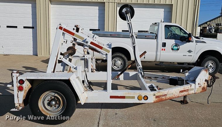 image for item EJ6159 1992 Kiefer ICH reel trailer