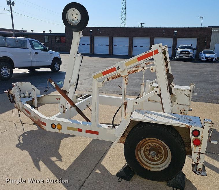 image for item EJ6159 1992 Kiefer ICH reel trailer