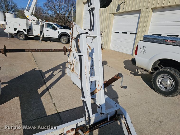 image for item EJ6159 1992 Kiefer ICH reel trailer