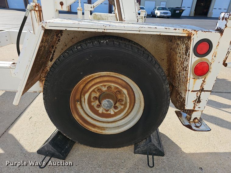 image for item EJ6159 1992 Kiefer ICH reel trailer