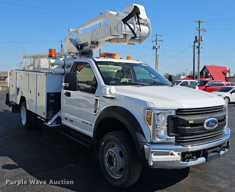 image for item EJ6164 2018 Ford  F550 Super Duty XL bucket truck