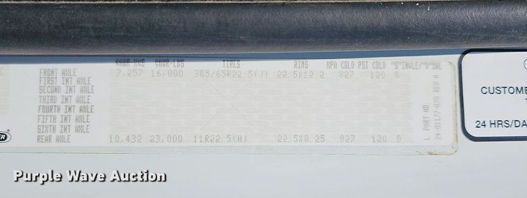 image for item EJ6167 2013 Freightliner Business Class M2 digger derrick truck